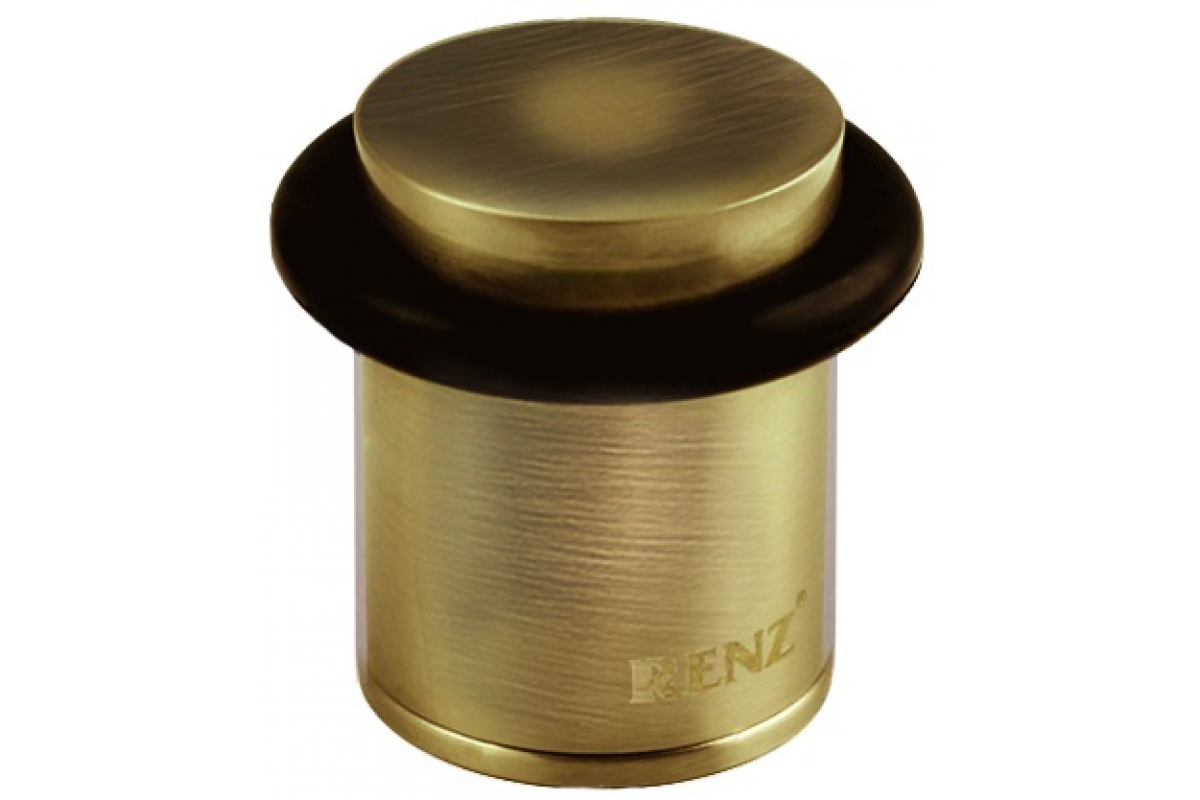 Упор дверной RENZ INDS 33 AB бронза античная