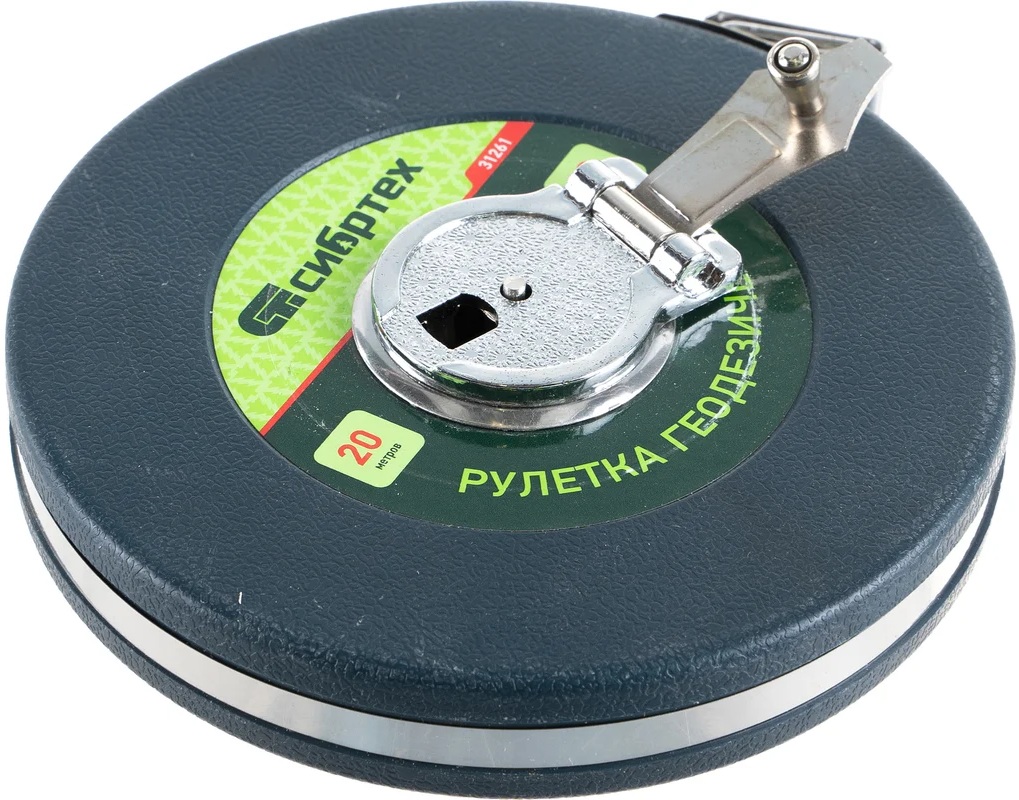 Рулетка геодезическая Сибртех (20мх13мм) 31261