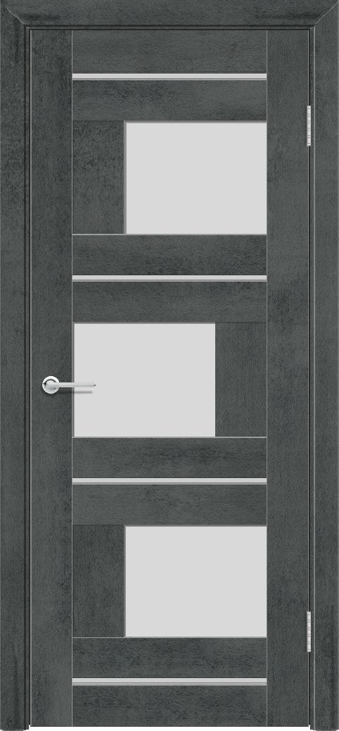 Т5, Темный бетон, Белое матовое