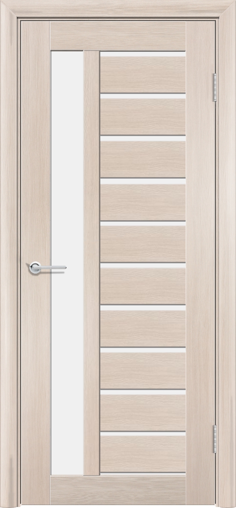 Т13, Лиственница кремовая, Белое матовое