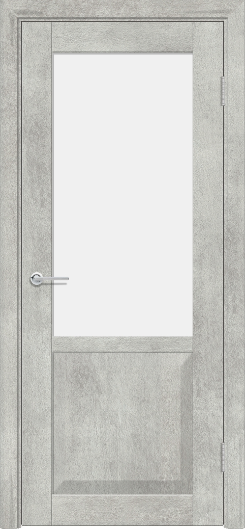 Т22, Серый бетон, Белое матовое