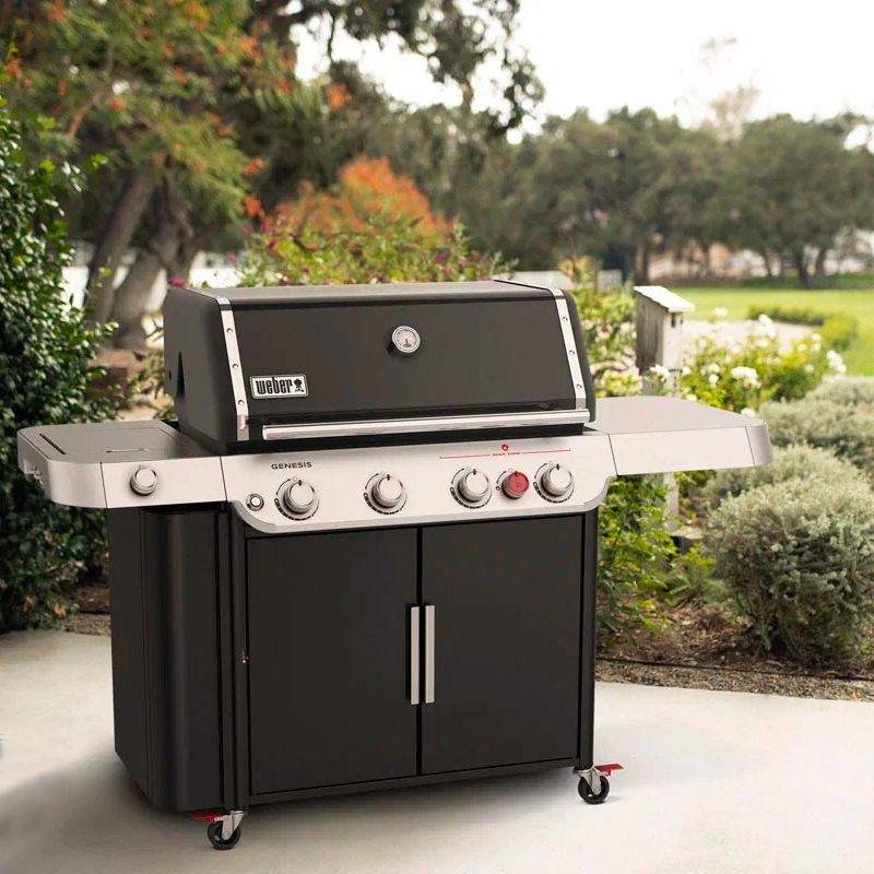 Гриль газовый Weber Genesis E-435, черный