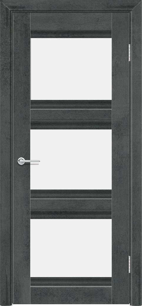 Т50, Темный бетон, Белое матовое