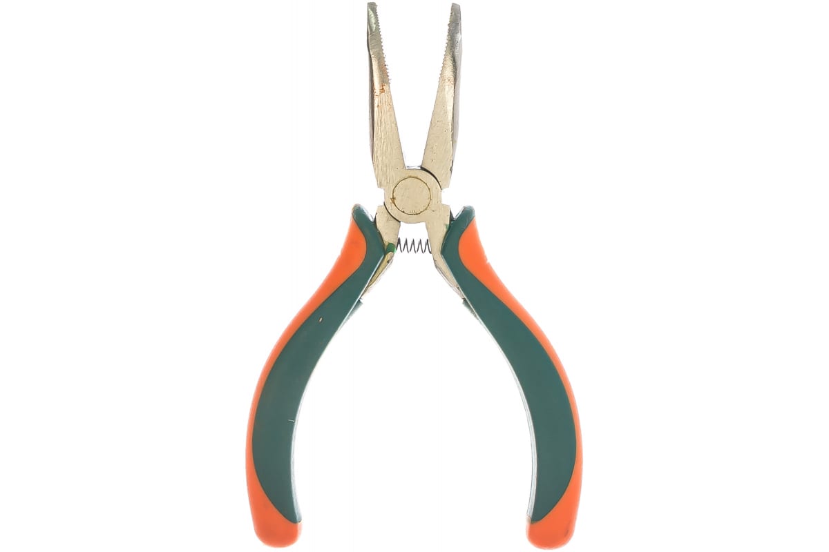 Круглогубцы изогнутые с двухкомпонентными рукоятками Sturm (125мм) 1030-05-4-125