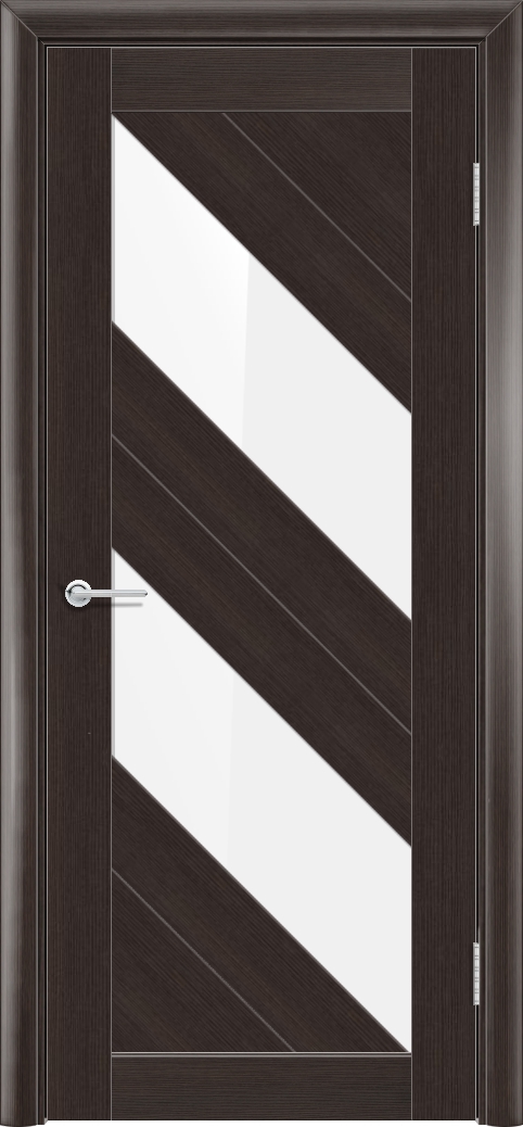 Т27, Орех темный рифленый, Лакобель белый