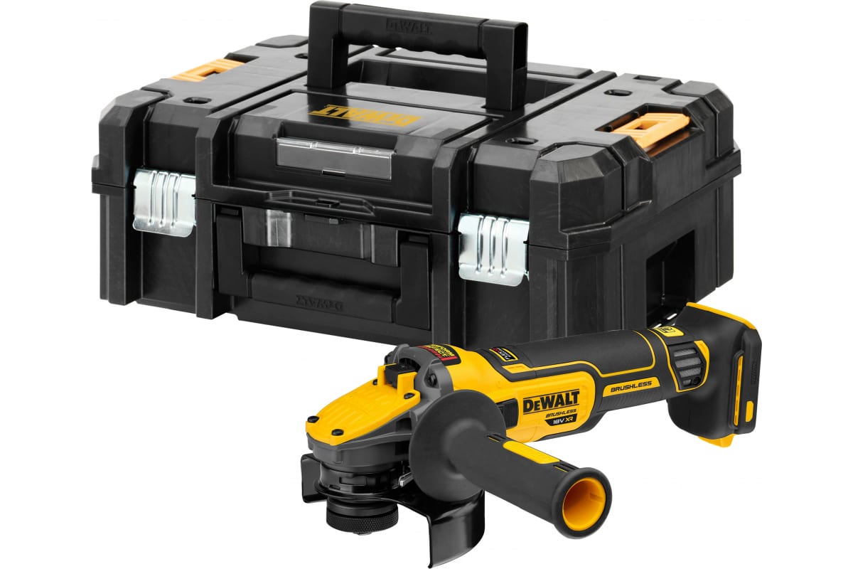 Шлифмашина угловая аккумуляторная Dewalt 18 В XR FLEXVOLT ADVANTAGE DCG409NT-XJ