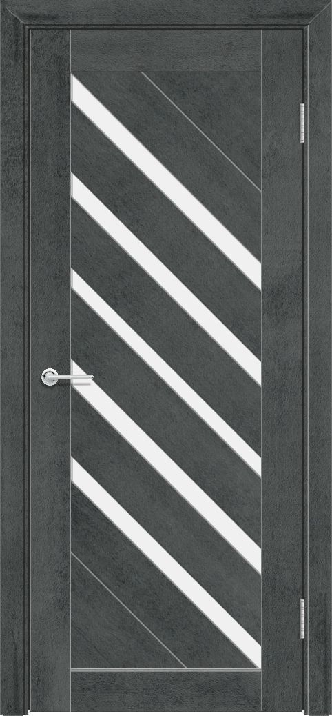 Т28, Темный бетон, Белое матовое