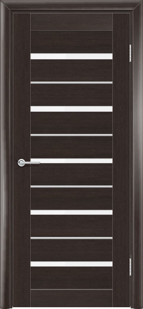 Т53, Орех темный рифленый, Лакобель белый