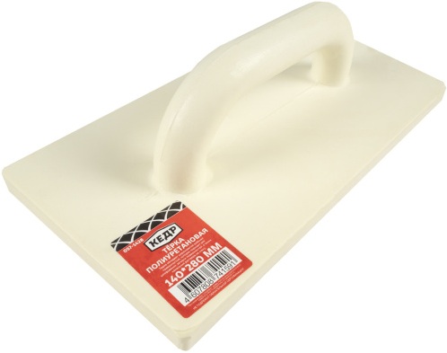 Терка штукатурная, полиуретановая Кедр 057-1428 (140x280мм) 26299