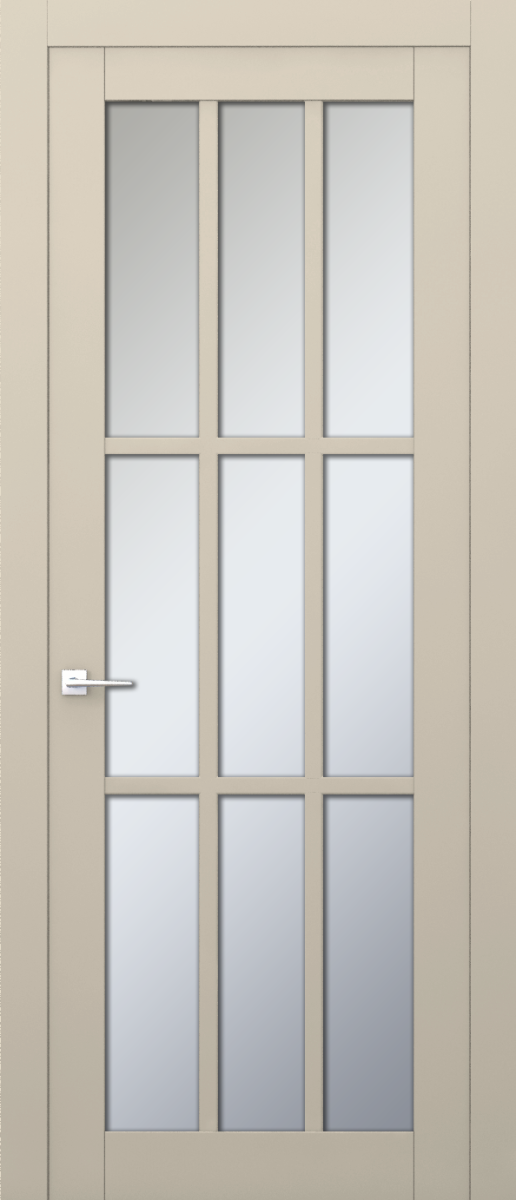 V 32, Vista, Экошпон, Софт сантьяго, Белое матовое