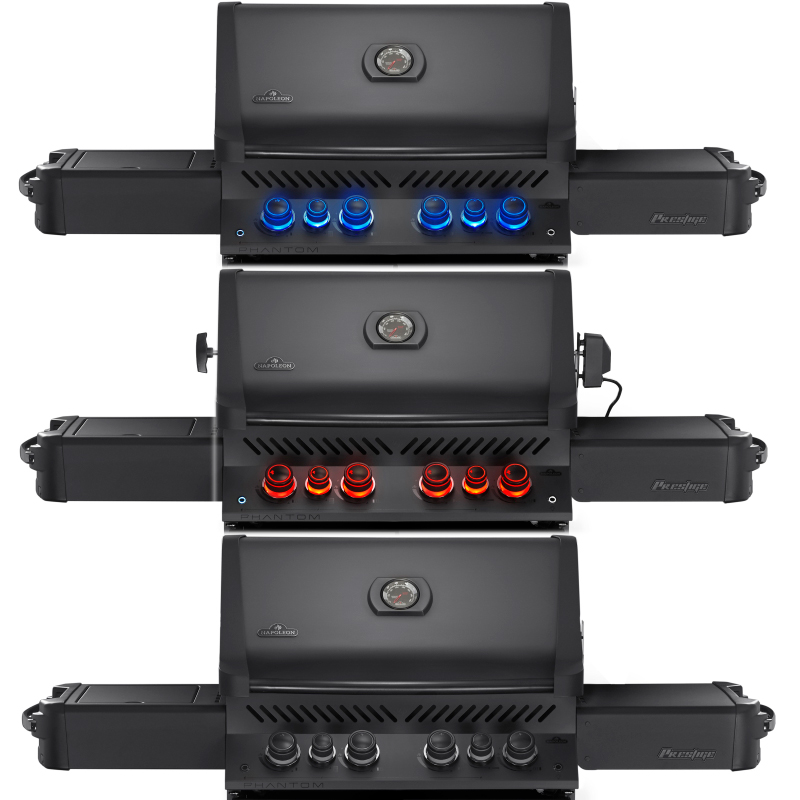 Гриль газовый Napoleon Prestige-500 ФАНТОМ, черный