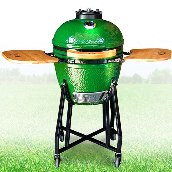 Гриль керамический Start Grill-18 (48 см), зеленый