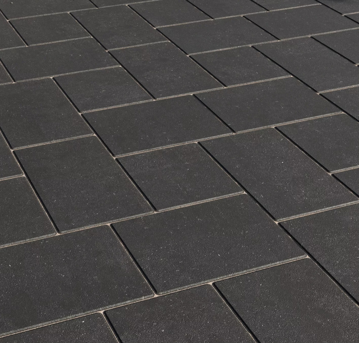 Тротуарная плитка Прага, черная (60мм)