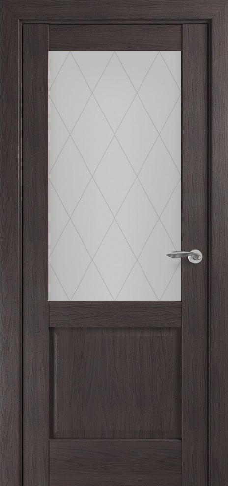 Венеция, S Classic, Экошпон, Пекан темно-коричневый, Сатинат, Ромб