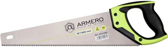 Ножовка по дереву Armero (400мм) A531/400