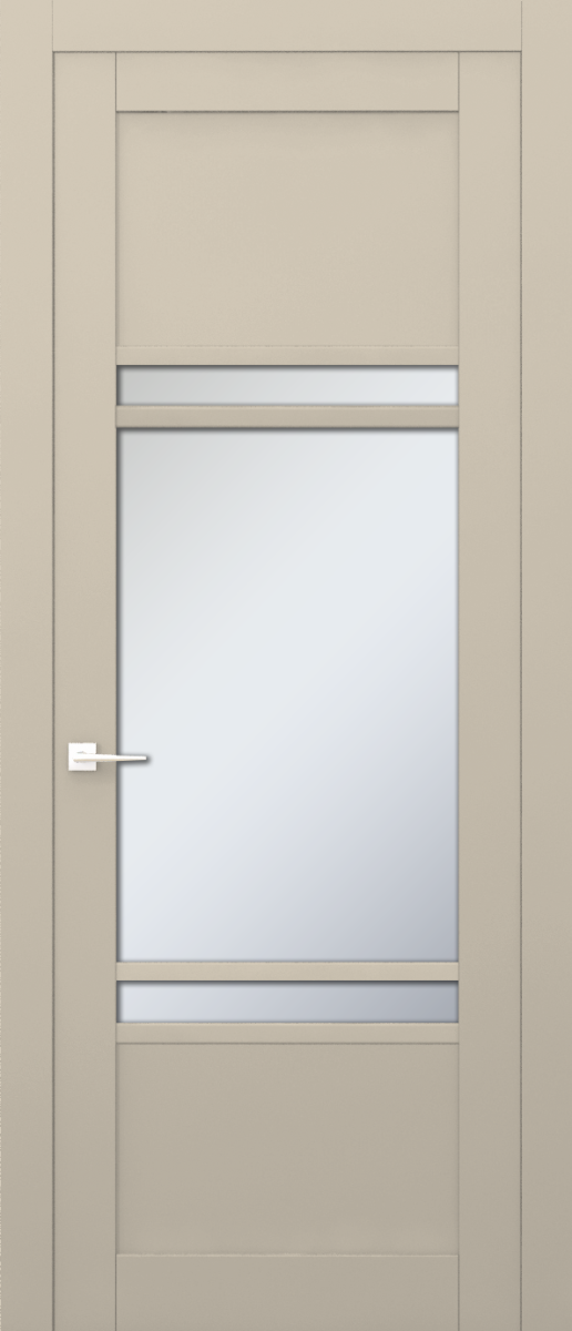 V 14, Vista, Экошпон, Софт сантьяго, Белое матовое