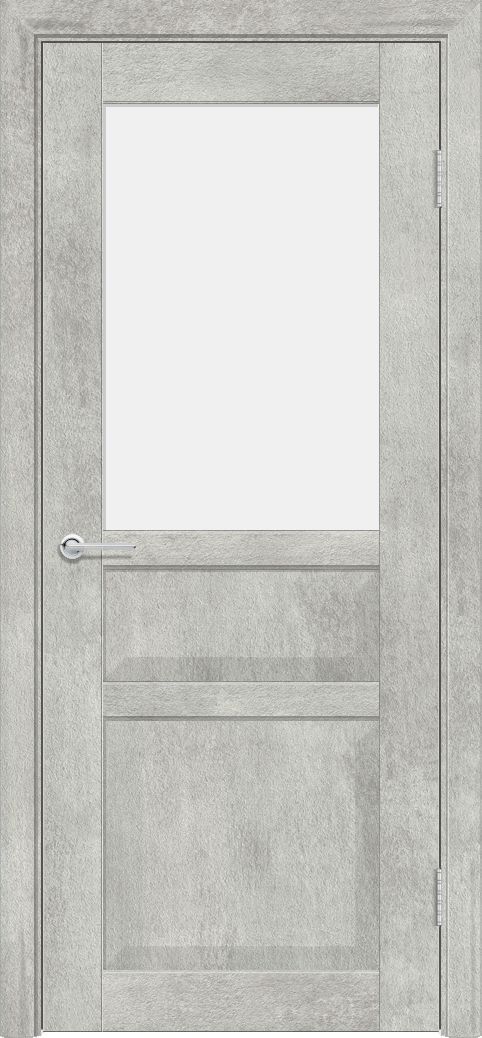 Т23, Серый бетон, Белое матовое