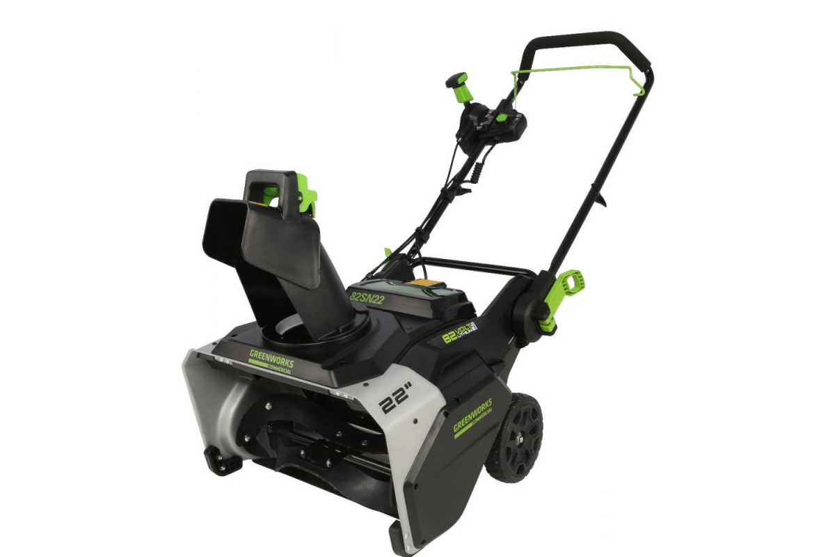 Снегоуборщик аккумуляторный Greenworks GD82ST 82V 2602507