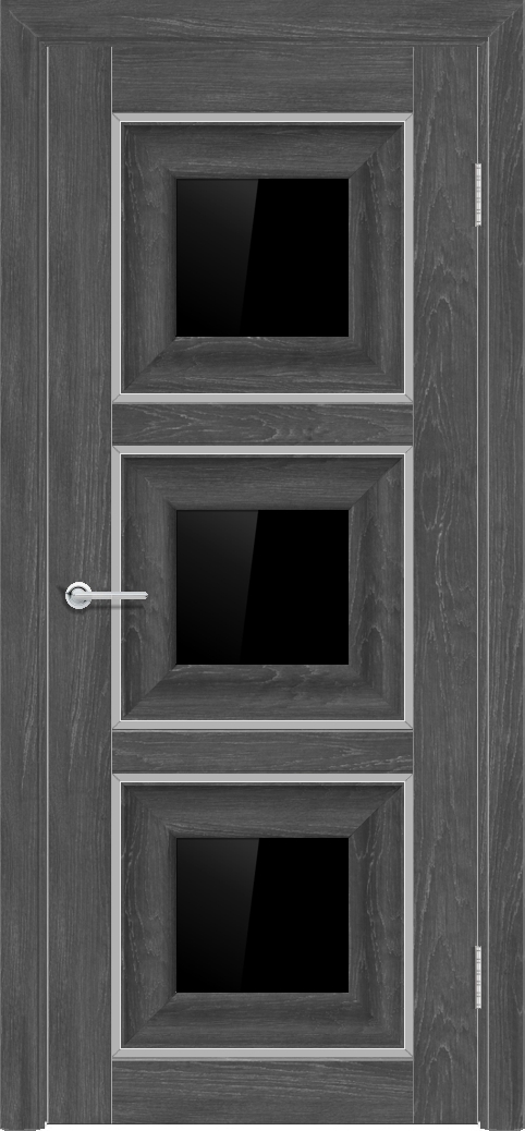 Т47, Дуб графит, Лакобель черный