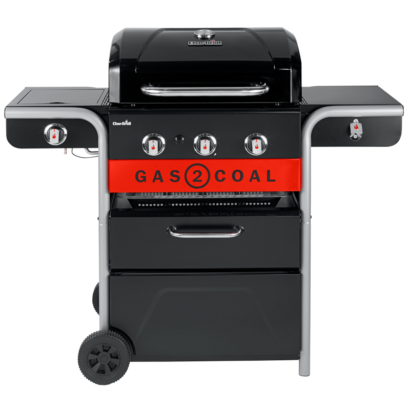 Гриль газовый Char-Broil Gas2Coal Hybrid 3B new