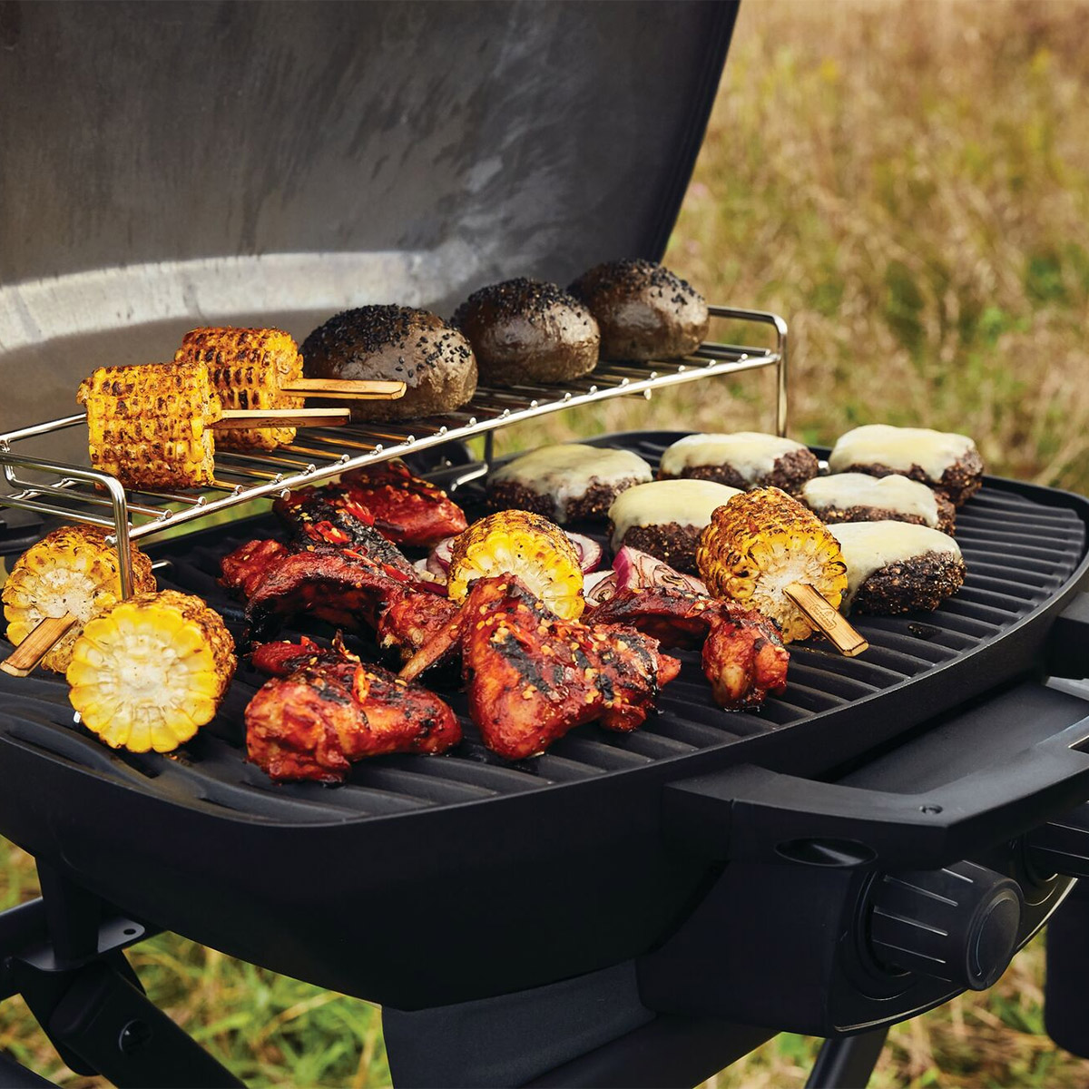 Гриль газовый Napoleon TravelQ PRO-285X ФАНТОМ, черный