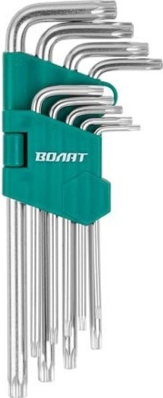 Набор ключей имбусовых ВОЛАТ Torx (9шт/T10-50) 11020-09