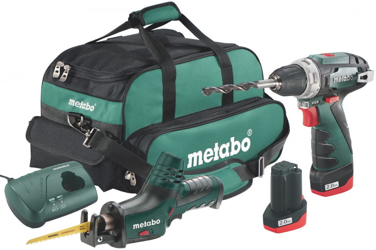 Набор инструмента аккумуляторный Metabo Combo Set 2.4: BS Basic + ASE 685056000