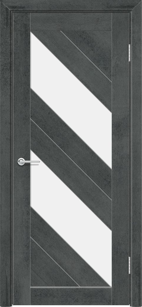 Т27, Темный бетон, Белое матовое