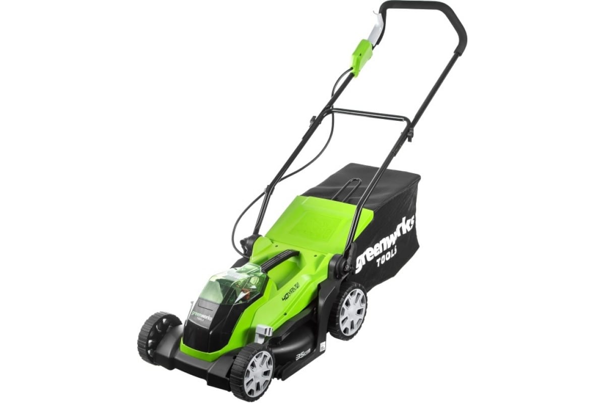 Газонокосилка аккумуляторная Greenworks 40V G40LM35K4 2501907UB