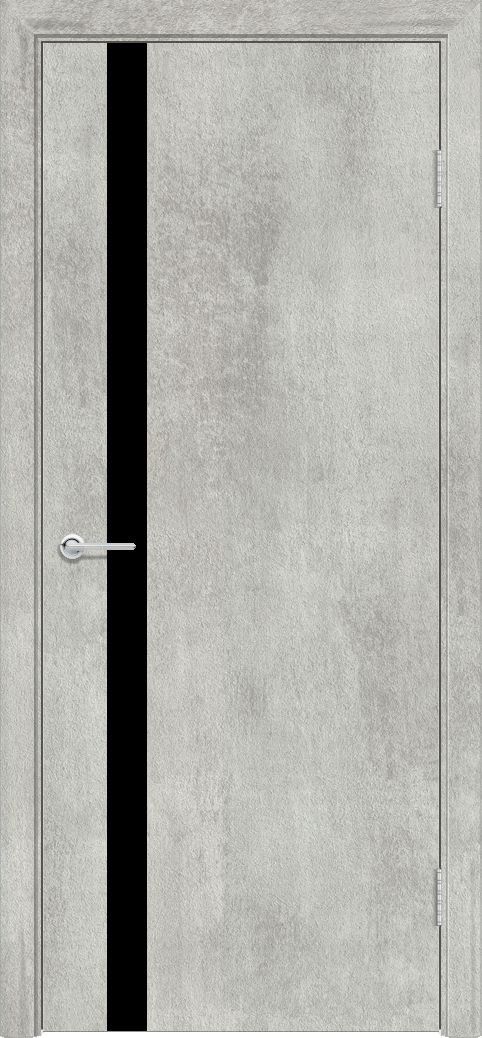 M7, Бетон серый, Лакобель черный