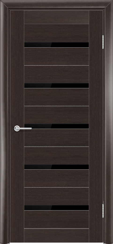 Т1, Орех темный рифленый, Лакобель черный