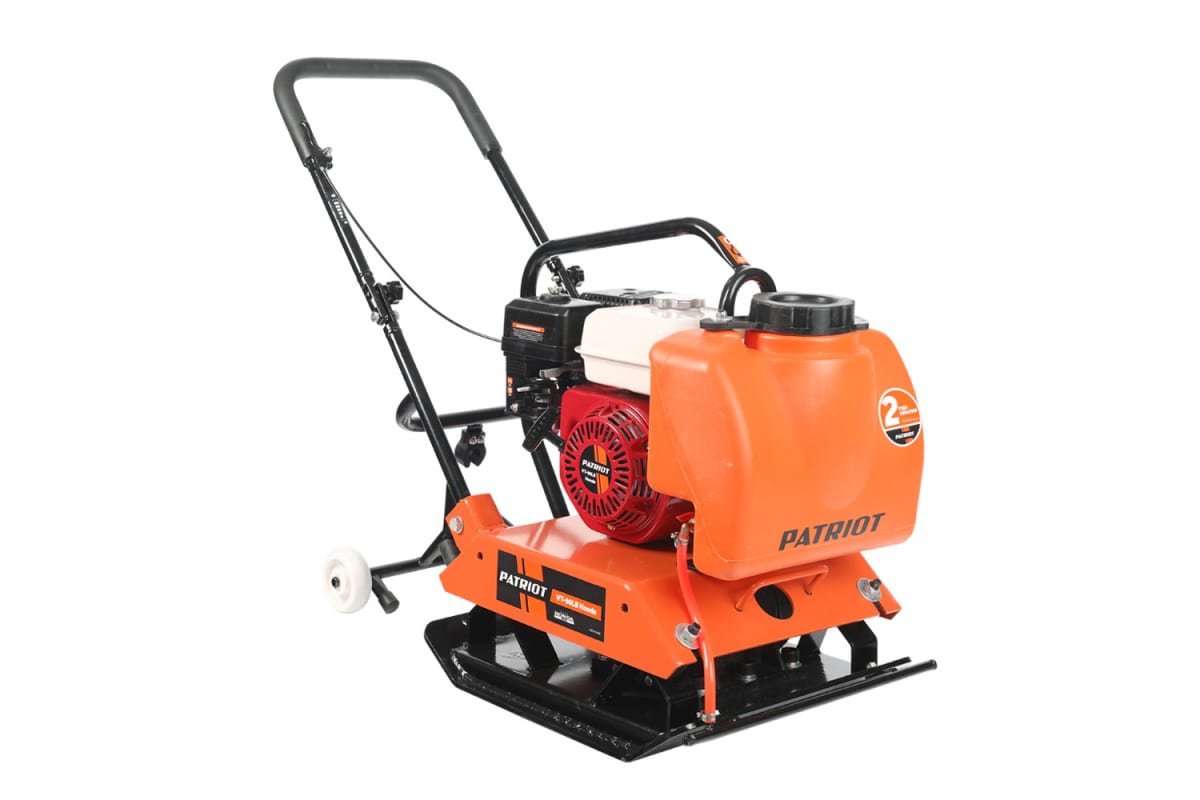 Виброплита бензиновая Patriot VT-90LB Honda 590106025