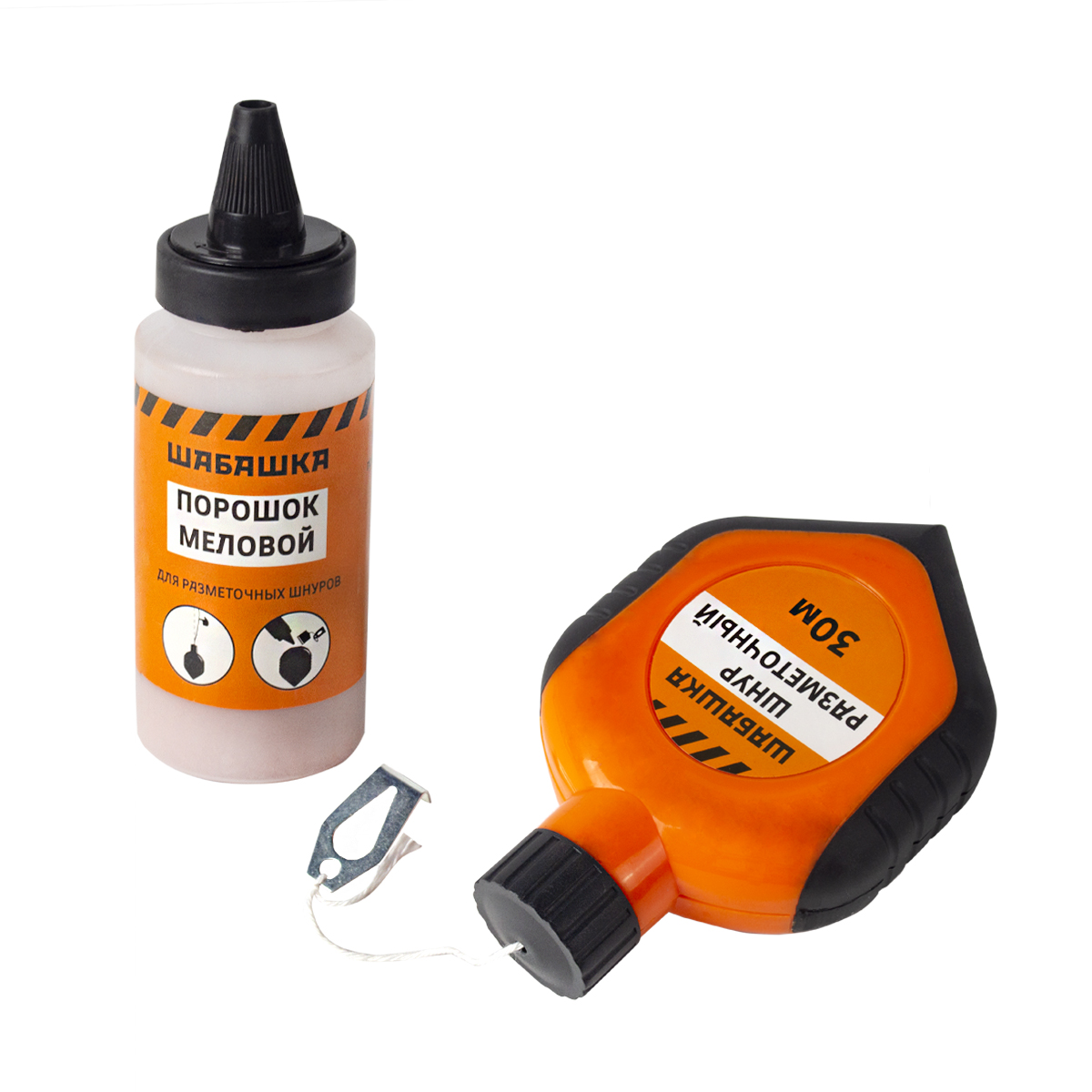 Шнур разметочный, порошок Шабашка (30м) 228552