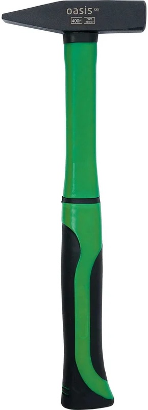 Молоток слесарный с фибергласовой рукояткой Oasis Eco (400г) 103010602003