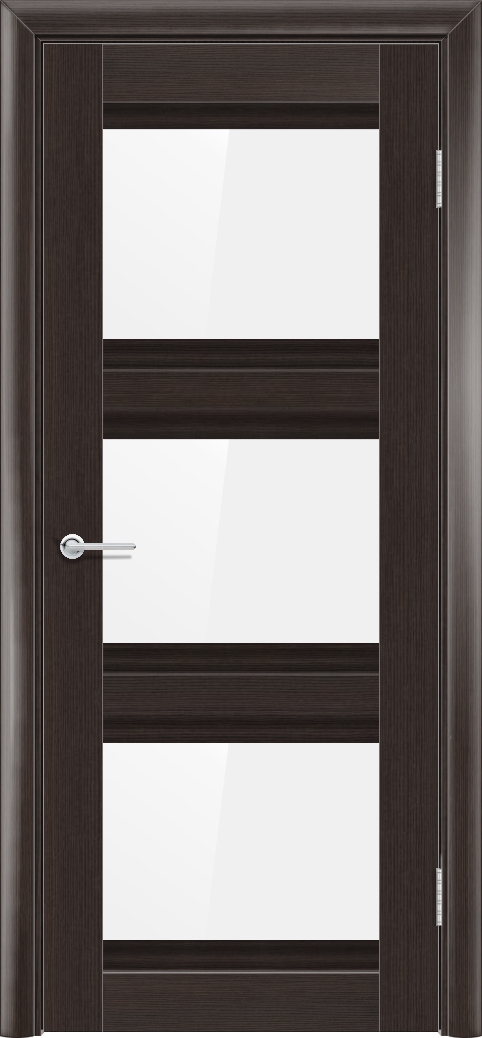 Т50, Орех темный рифленый, Лакобель белый