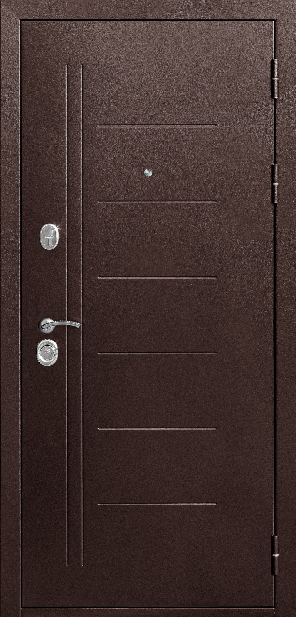 Входная дверь 10см Троя Медный антик***