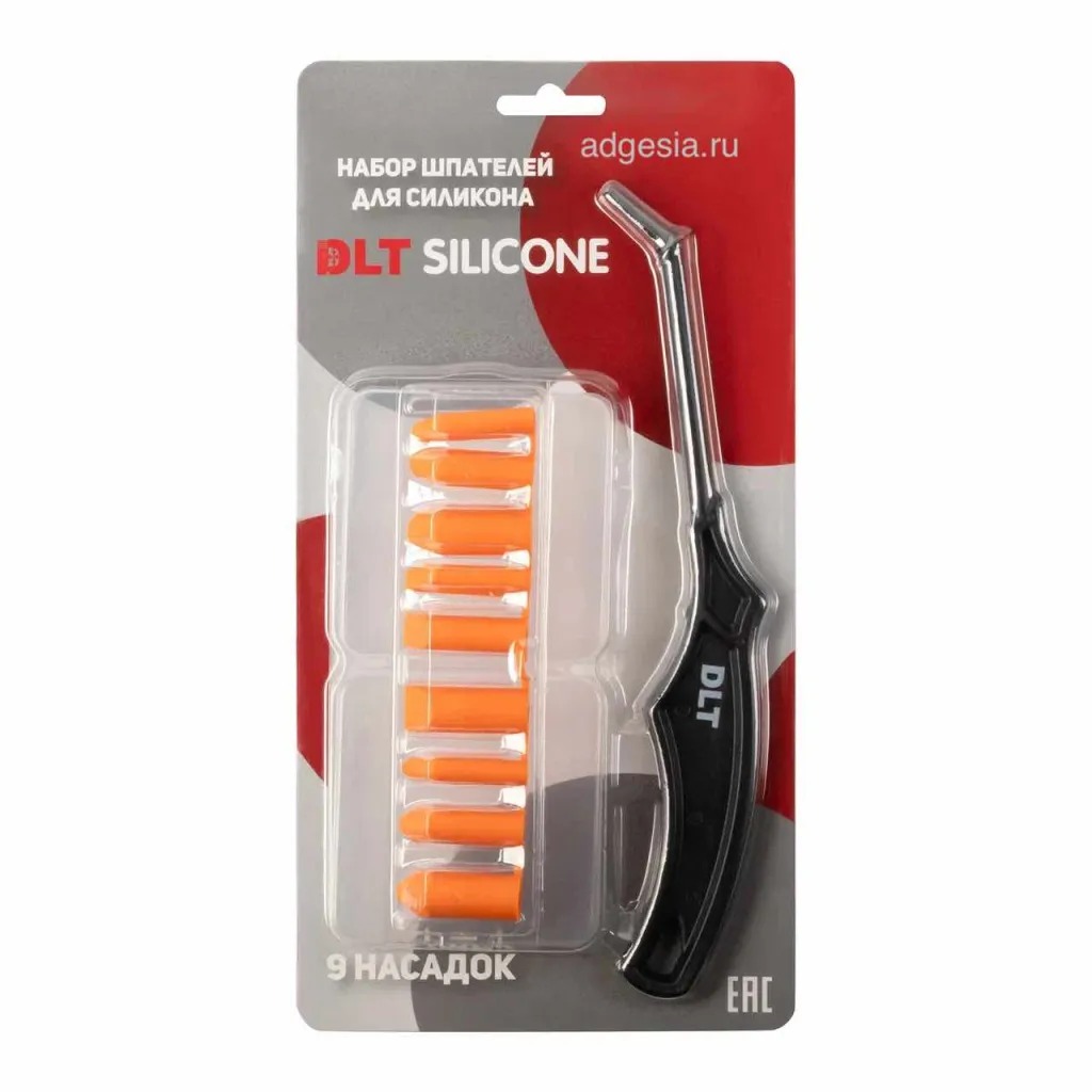 Набор шпателей для силикона DLT Silicone (9шт) 1581