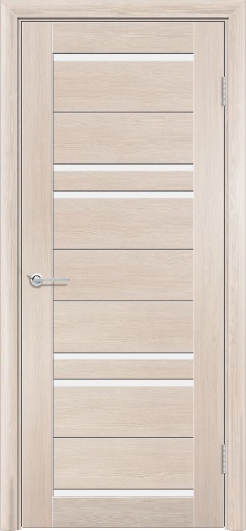 Т16, Лиственница кремовая, Белое матовое