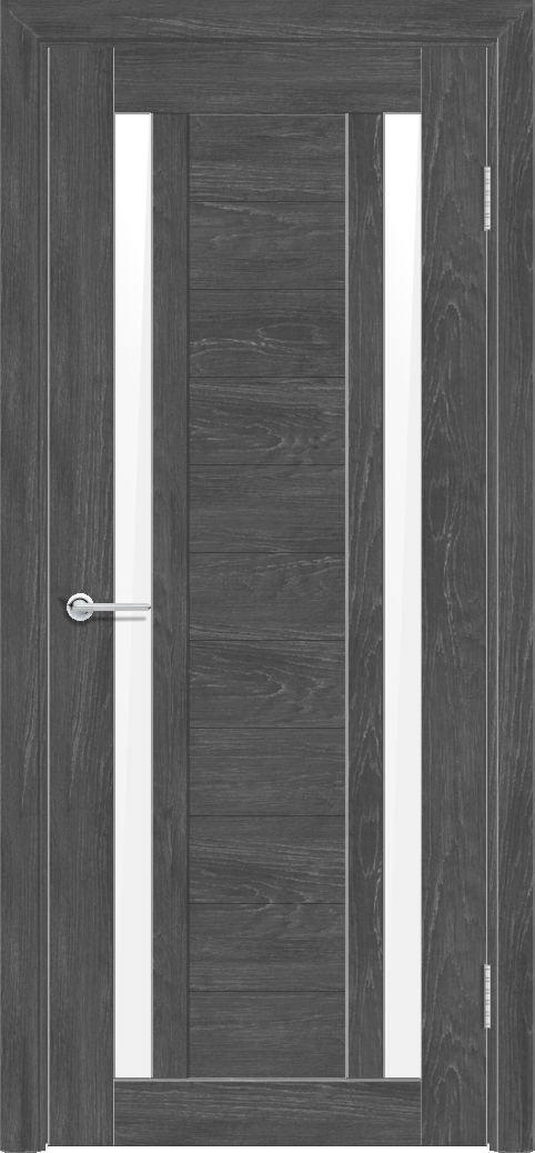 Т6, Дуб графит, Лакобель белый