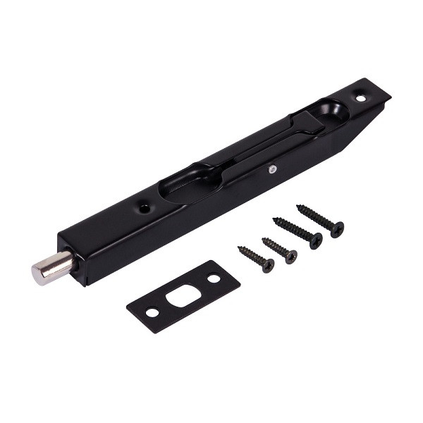 Упор дверной торцевой Fuaro FB 140-16 BL черный матовый 43483