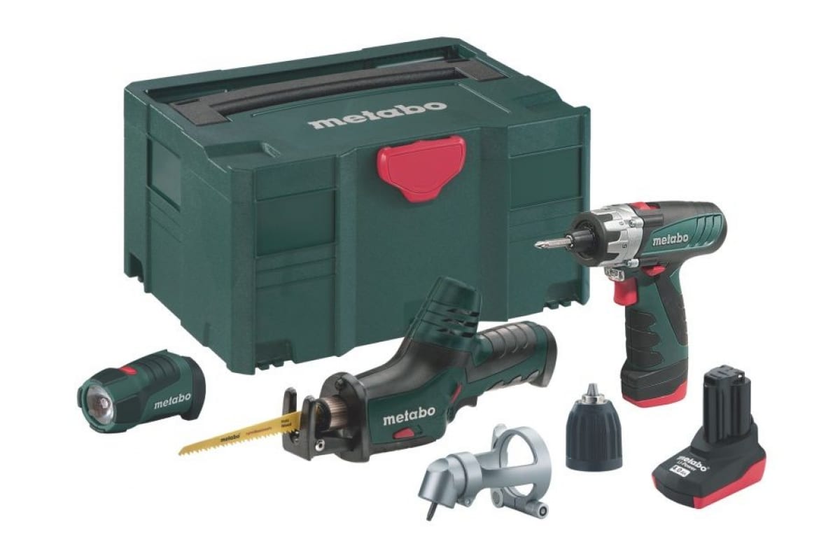 Набор инструмента аккумуляторный Metabo Combo Set 3.1: BS +ASE 685028000