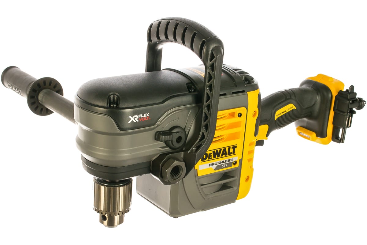 Дрель-шуруповерт угловая аккумуляторная Dewalt 54 В XR DCD460N