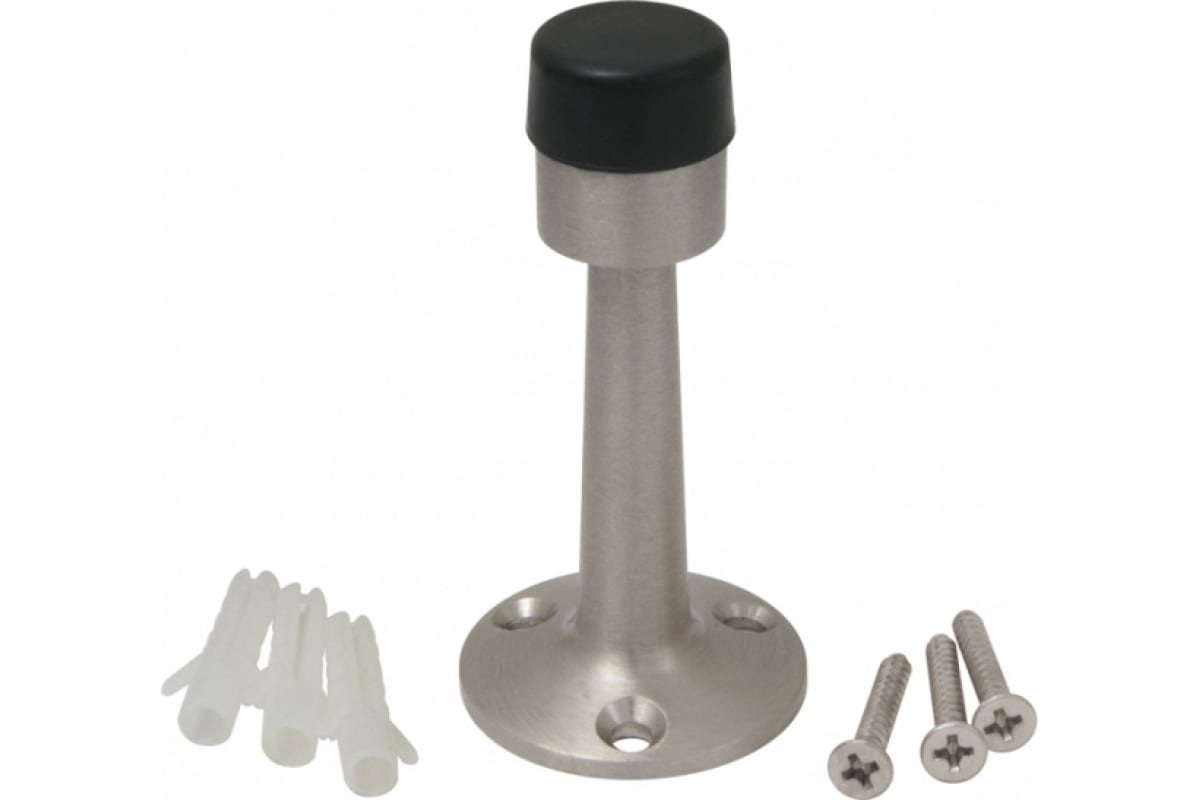 Упор дверной Armadillo DH033ZA SN Мат. никель 15112