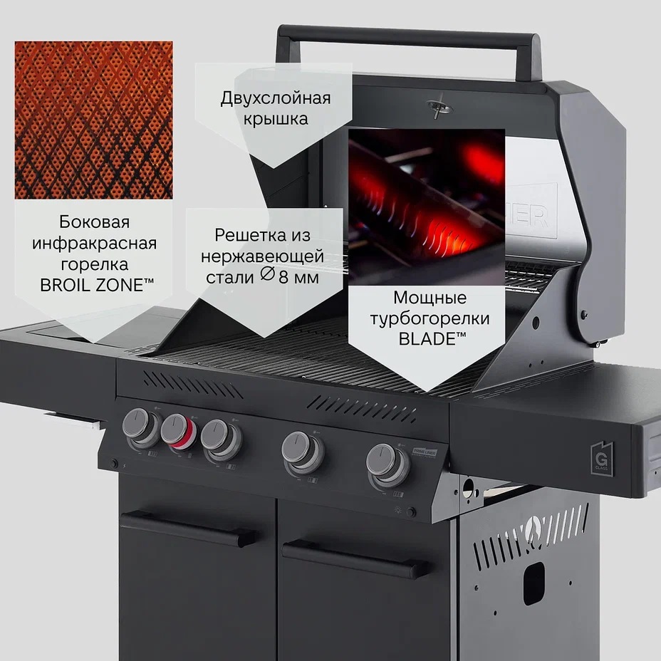 Газовый гриль PRIMELINER G class 4B