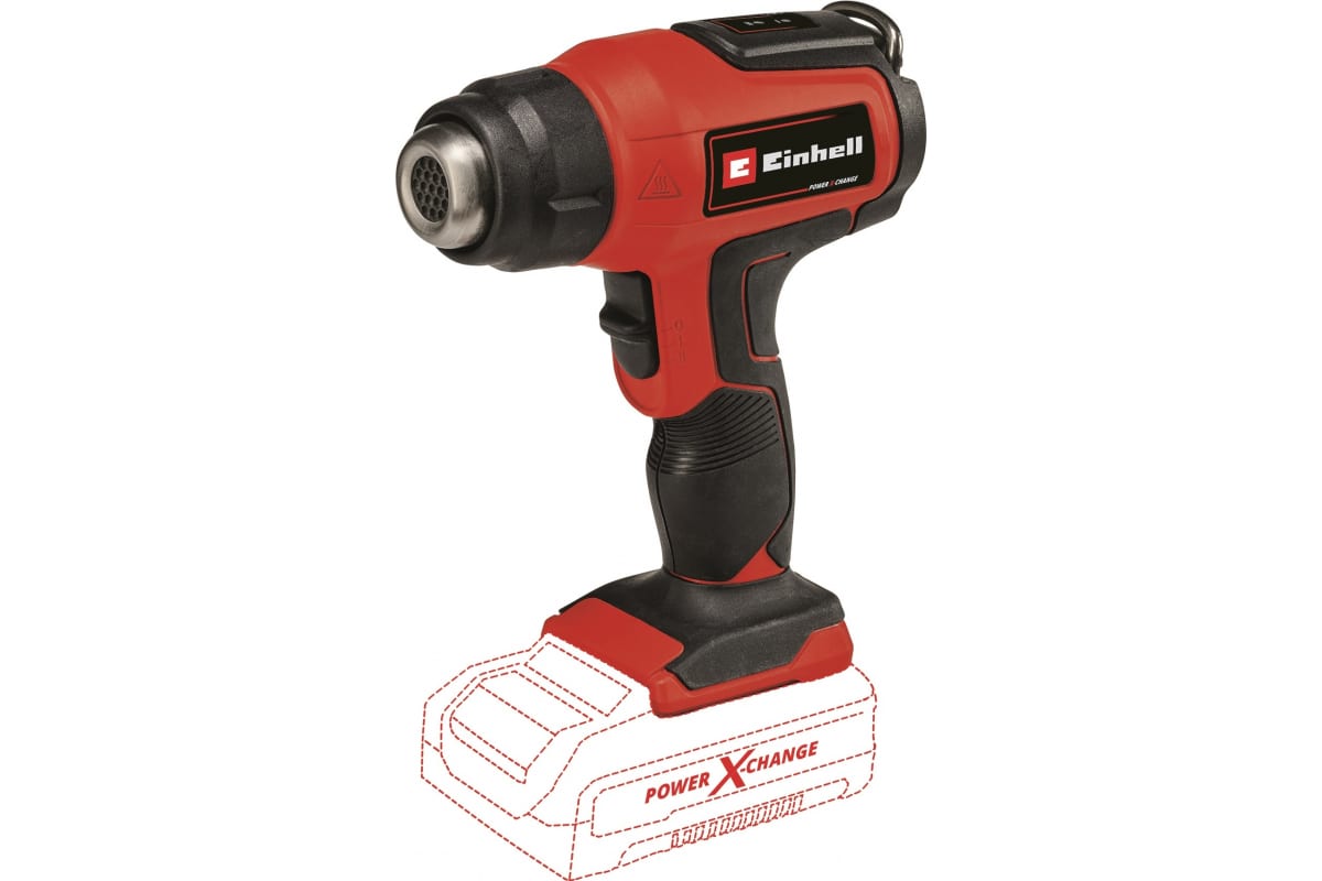Фен строительный аккумуляторный Einhell PXC TE-HA 18 Li - Solo 4520500