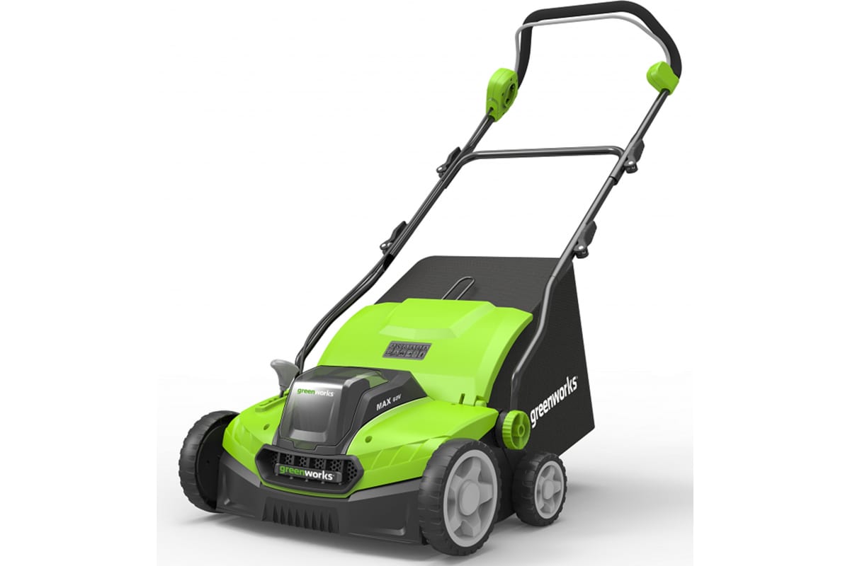 Аэратор аккумуляторный Greenworks GD40SC36 40В 2511507UB