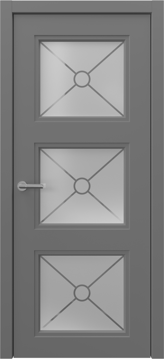 Nevada 18, Nevada, Экошпон, Софт серый, Сатинат белое