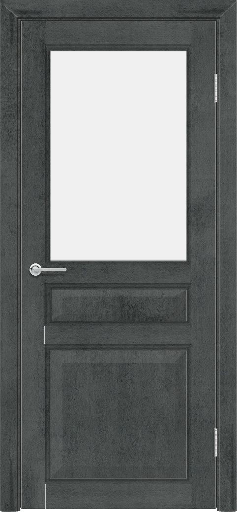 Т43, Темный бетон, Белое матовое