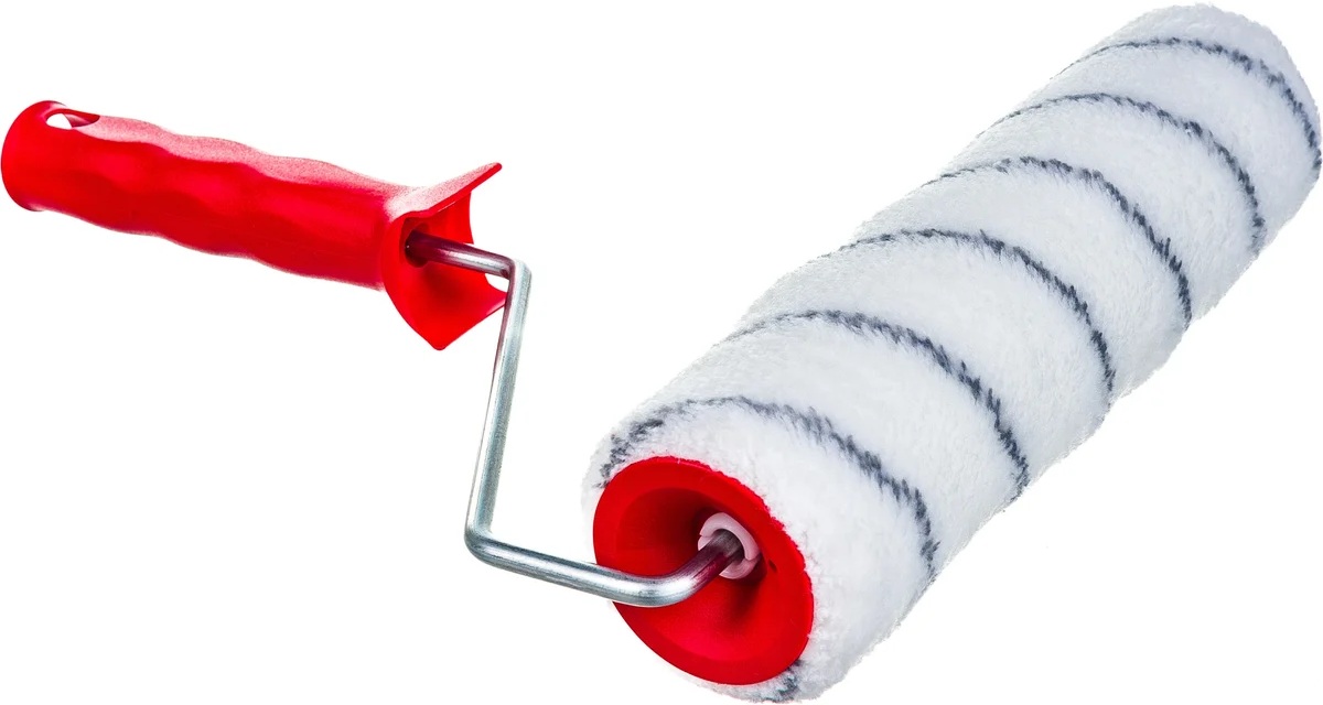 Валик в сборе, полиакрил, Matrix Грейтекс (d48х250мм, ворс 12мм, бюгель 6мм) 80658