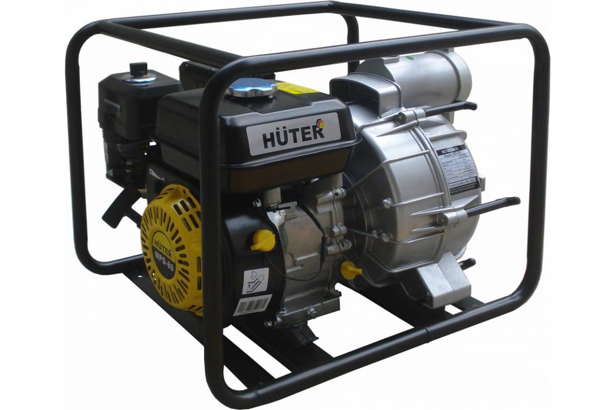Мотопомпа бензиновая Huter MPD 80